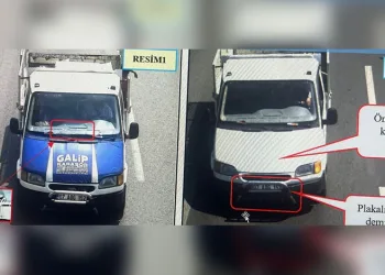 Bursa’da ters yöne giren araç yürekleri ağıza getirdi