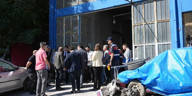 Sanayi sitesinde işlenen cinayette yeni gelişme: Olay yerinde keşif yapıldı