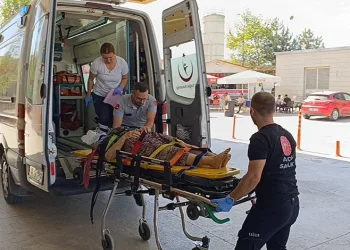 Bursa’da yaşlı kadın traktörün altında kaldı