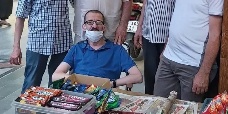 Vicdansız hırsız engelli vatandaşın parasını çaldı