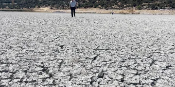 Türkiye’nin 4’üncü büyük gölü ikiye bölündü