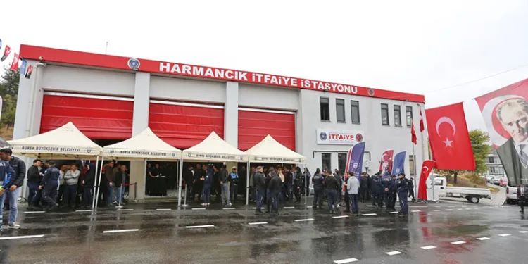 Harmancık’a tam donanımlı itfaiye binası