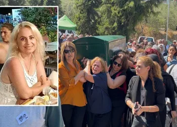 5 yaşındaki kızının gözü önünde öldürülmüştü: Toprağa verildi