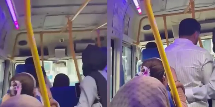 Bursa’da otobüs sürücüsü yolculara küstü