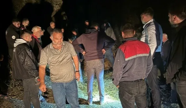 TEM Otoyolu’nda tırın dorsesi alev alev yandı