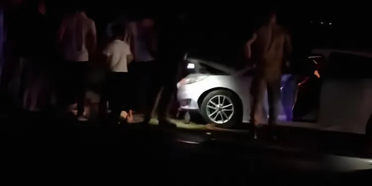 TEM Otoyolu’nda tırın dorsesi alev alev yandı