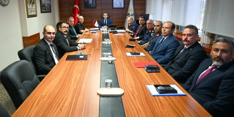 Uşak İl Güvenlik ve Asayiş Koordinasyon Toplantısı gerçekleştirildi