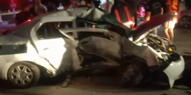 Malatya’da iki otomobil çarpıştı: 3 yaralı