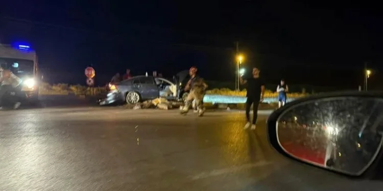Malatya’da iki otomobil çarpıştı: 3 yaralı
