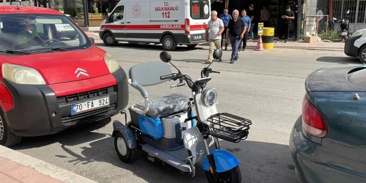 Elazığ’da yalıtım malzemelerinin olduğu depoda yangın