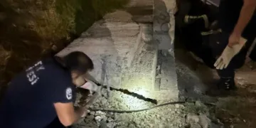 Yedigöller’de muhteşem kar manzarası