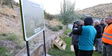 Yedigöller’de muhteşem kar manzarası