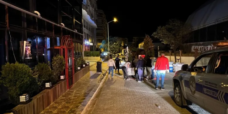 Yedigöller’de muhteşem kar manzarası