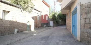 Yedigöller’de muhteşem kar manzarası
