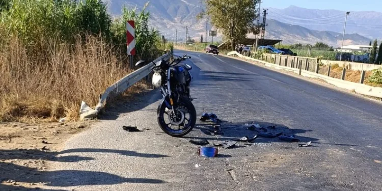 Park halindeki motosiklet çalındı