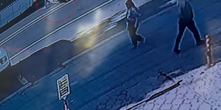 Yediemin Otoparkında olması gereken araç trafikte yakalandı