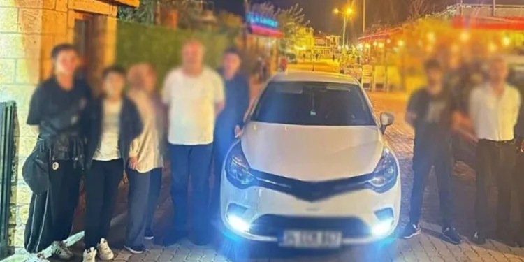 Aracı arızalanmış gibi davranan ehliyetsiz sürücü polisin dronlu takibi ile yakalandı