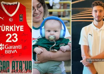 Çağan için milli formasını bağışladı: Forma açık artırmaya çıktı