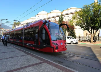 Bursa tramvay hattında düzenleme
