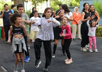 Engelli bireylere özel zumba etkinliği