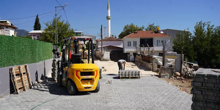 Orhangazi Belediyesi’nden Cihanköy Mahallesi’nde Parke Çalışması