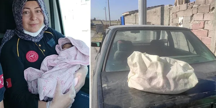 Bagajın üstüne terk edilmişti: Annesinden itiraf