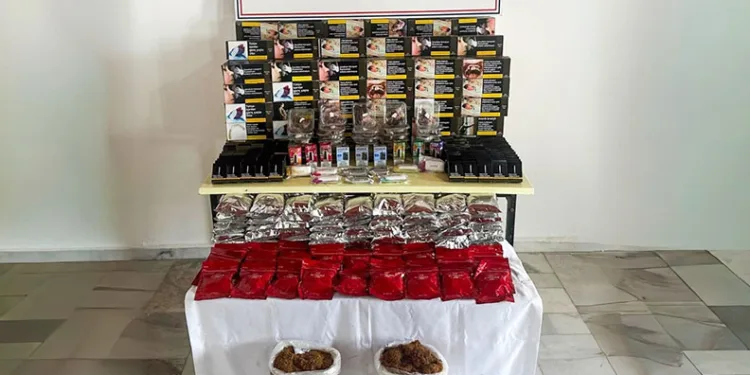 Samandağ’da kaçak tütün operasyonu