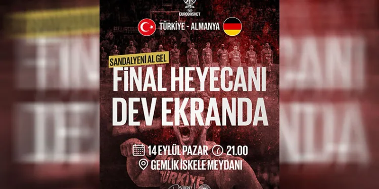 Final coşkusu dev ekranda yaşanacak