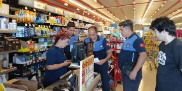 Gemlik’te Zabıtadan Yoğun Mesai