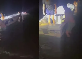 Batan balıkçı teknesindeki 3 kişiyi trafik polisi kurtardı