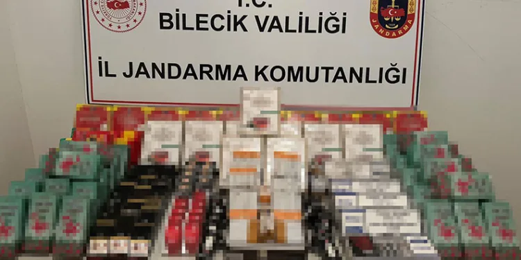 Bilecik’te kaçakçılık operasyonu