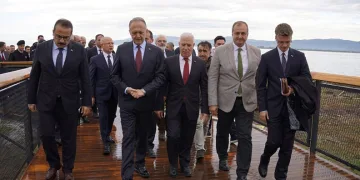 İznik Göl Bazilikası Ören Yeri Karşılama Merkezi hizmete girdi
