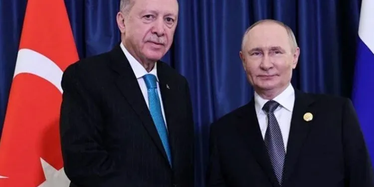 Cumhurbaşkanı Erdoğan, Putin ile görüştü