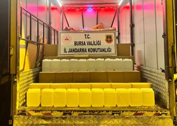 İznik’te bin litre kaçak etil alkol ele geçirildi