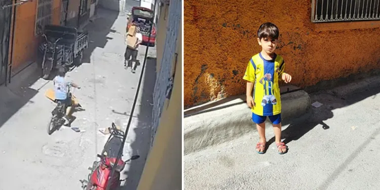 Sokakta üzerine karton örten çocuk ölümden döndü