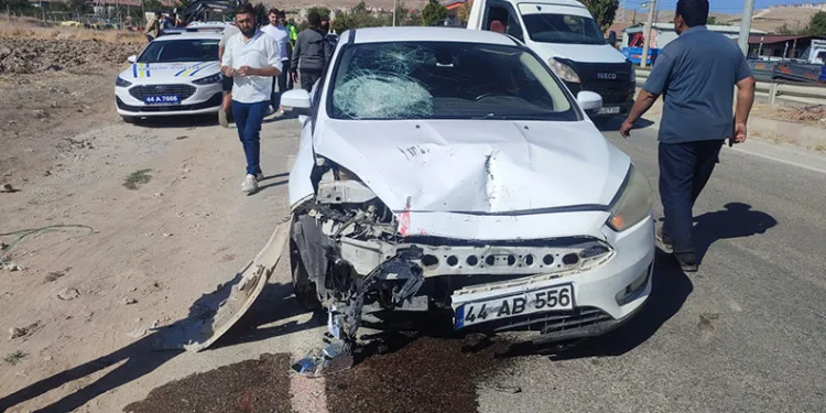 Malatya’da otomobil ile motosiklet çarpıştı: 1 ölü
