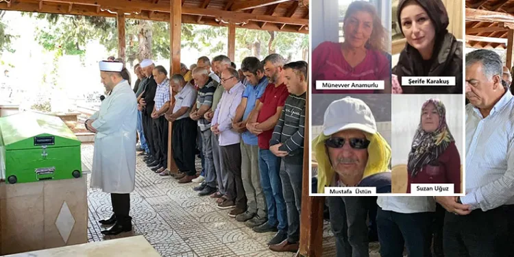 Mersin’deki işçi servisi kazasında hayatını kaybedenler toprağa verildi