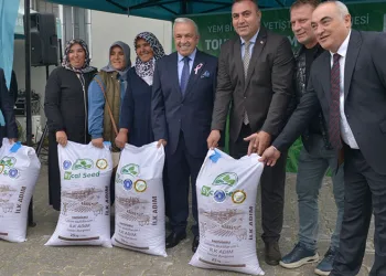 Bursa’da çiftçilere tohum desteği