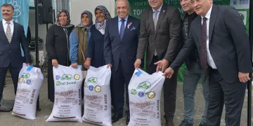 Bursa’da çiftçilere tohum desteği