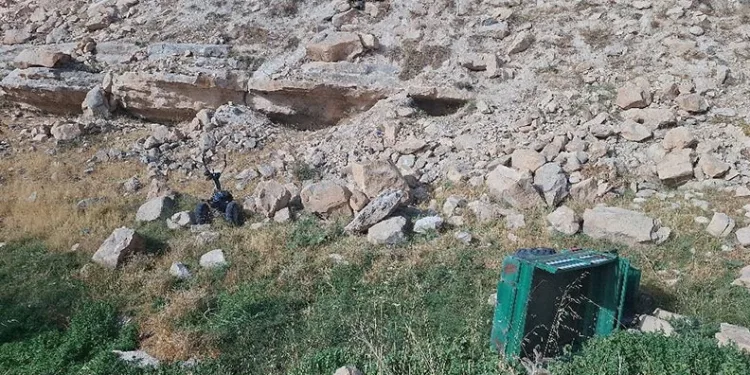 Siirt’te patpat şarampole devrildi: 1 yaralı