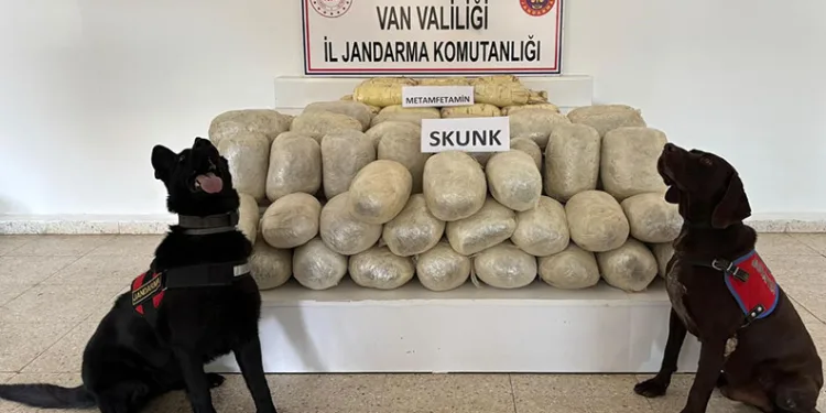 Van’da 106 kilo uyuşturucu ele geçirildi