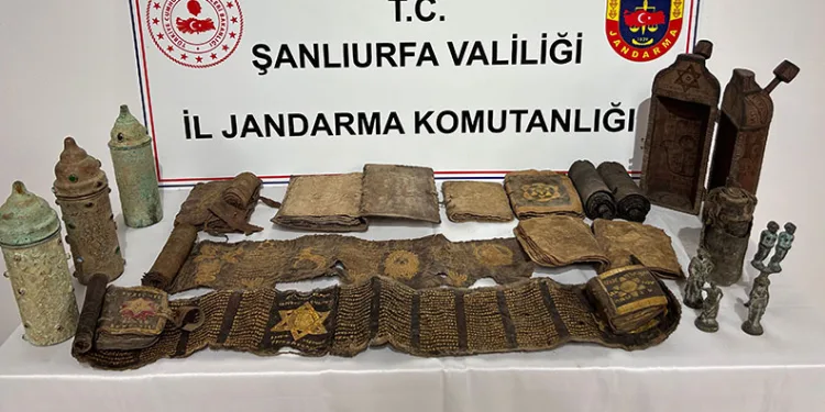 Şanlıurfa’da tarihi eser operasyonu: 2 gözaltı