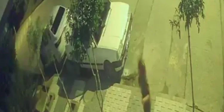 Freni patlayan araç çocukların arasına daldı