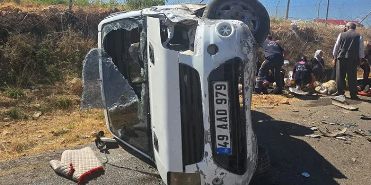 Cizre’de trafik kazası: 8 yaralı