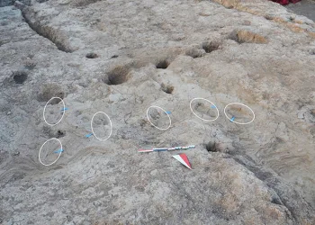Hatay’da 7 bin yıllık ayak izleri bulundu