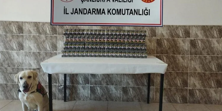 Şanlıurfa’da 7 bin 940 paket kaçak sigara ele geçirildi