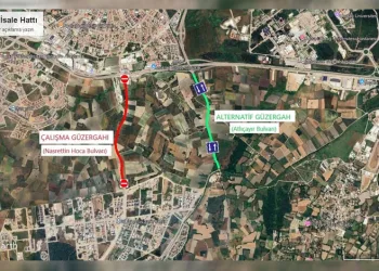 Bursa’da su projesi için trafik düzenlemesi