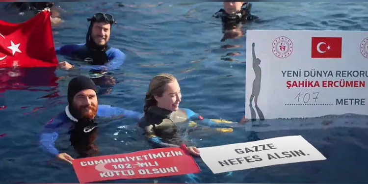 Şahika Ercümen’den yeni dünya rekoru