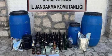 Niğde’de jandarmadan kaçak alkol operasyonu