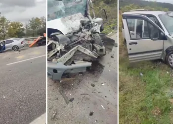 Bursa’da zincirleme kaza: 3’ü ağır 4 yaralı